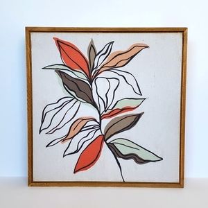 Wood Frame Canvas Art *A